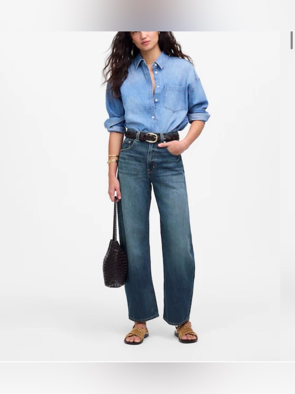 NWOT Madewell Balloon Jean Size 30 Boyle Wash ($148)